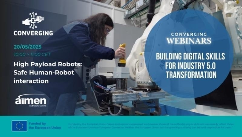 Robots industriales para manipulación de cargas pesadas: Interacción segura entre humanos y robots